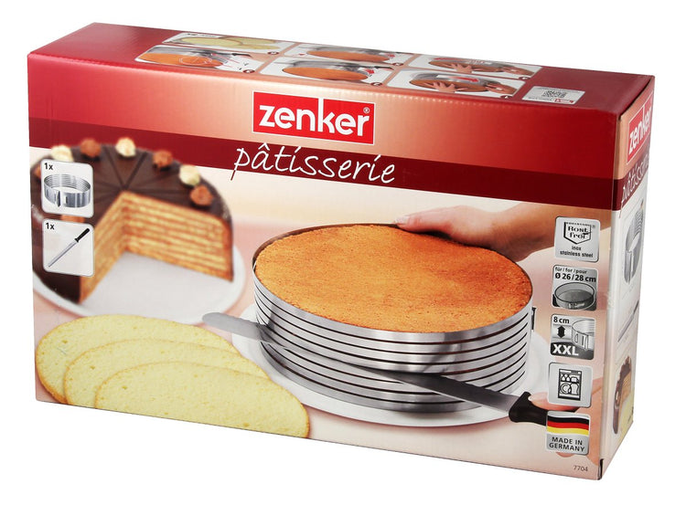 Ensemble de 2 ustensiles de pâtisserie pour layer cakes Zenker