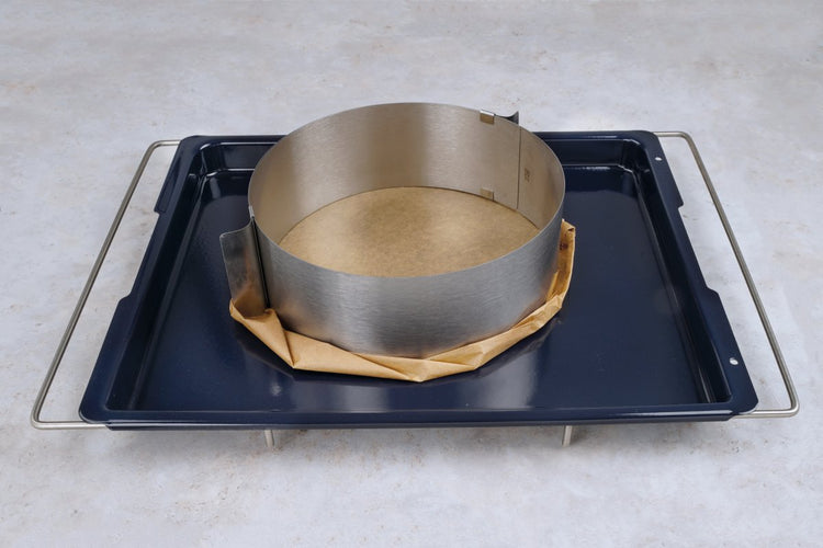 Cercle à pâtisserie en acier inoxydable extensible de 16 à 30 cm Dr. Oetker Varino