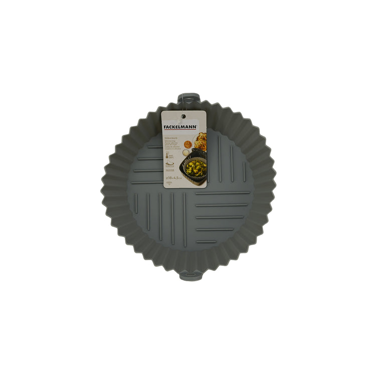 Moule en silicone air fryer rond 18 cm Fackelmann