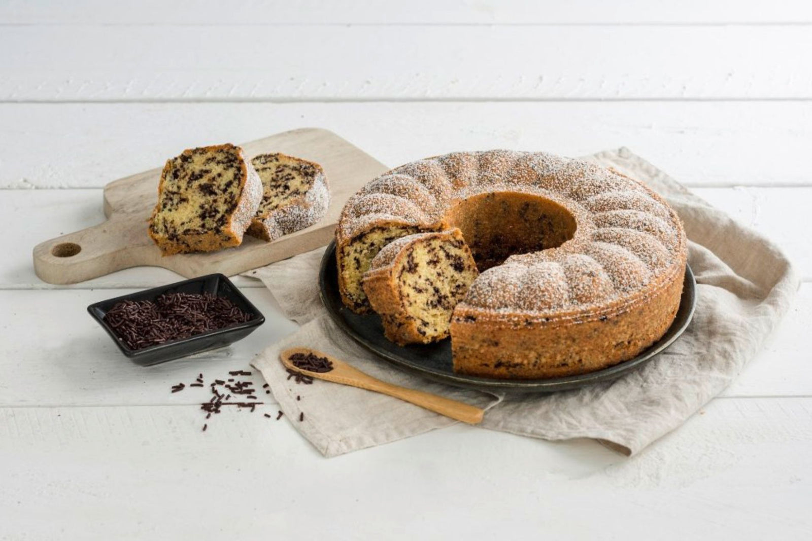 Gâteau au lait de poule et au chocolat