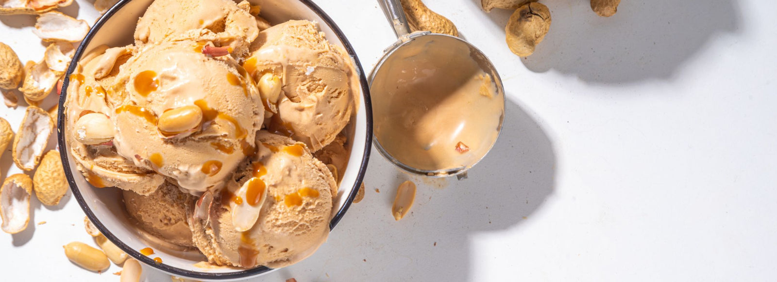 La recette de la glace à la cacahuète