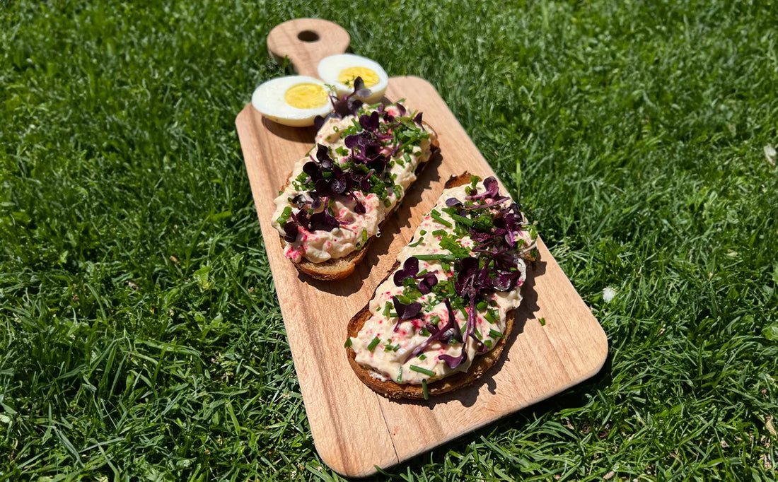 La recette dela tartinade aux œufs