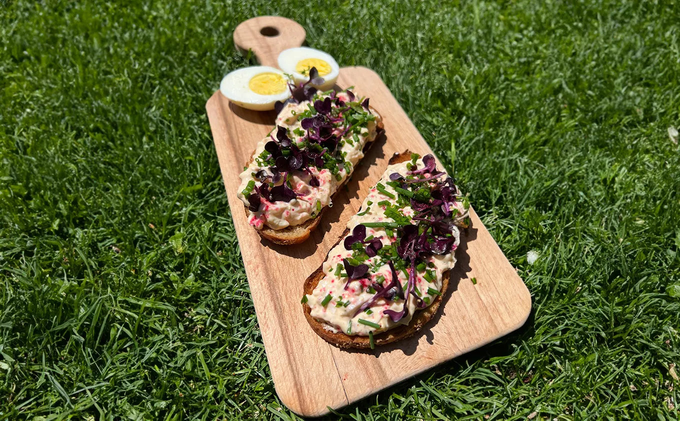 La recette dela tartinade aux œufs