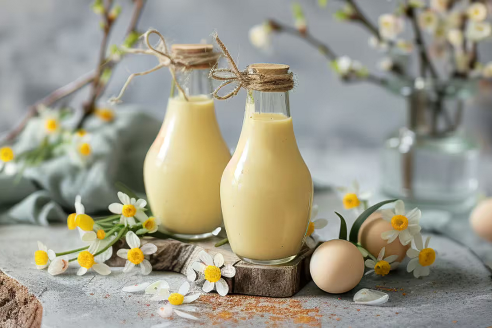 Lait de poule maison