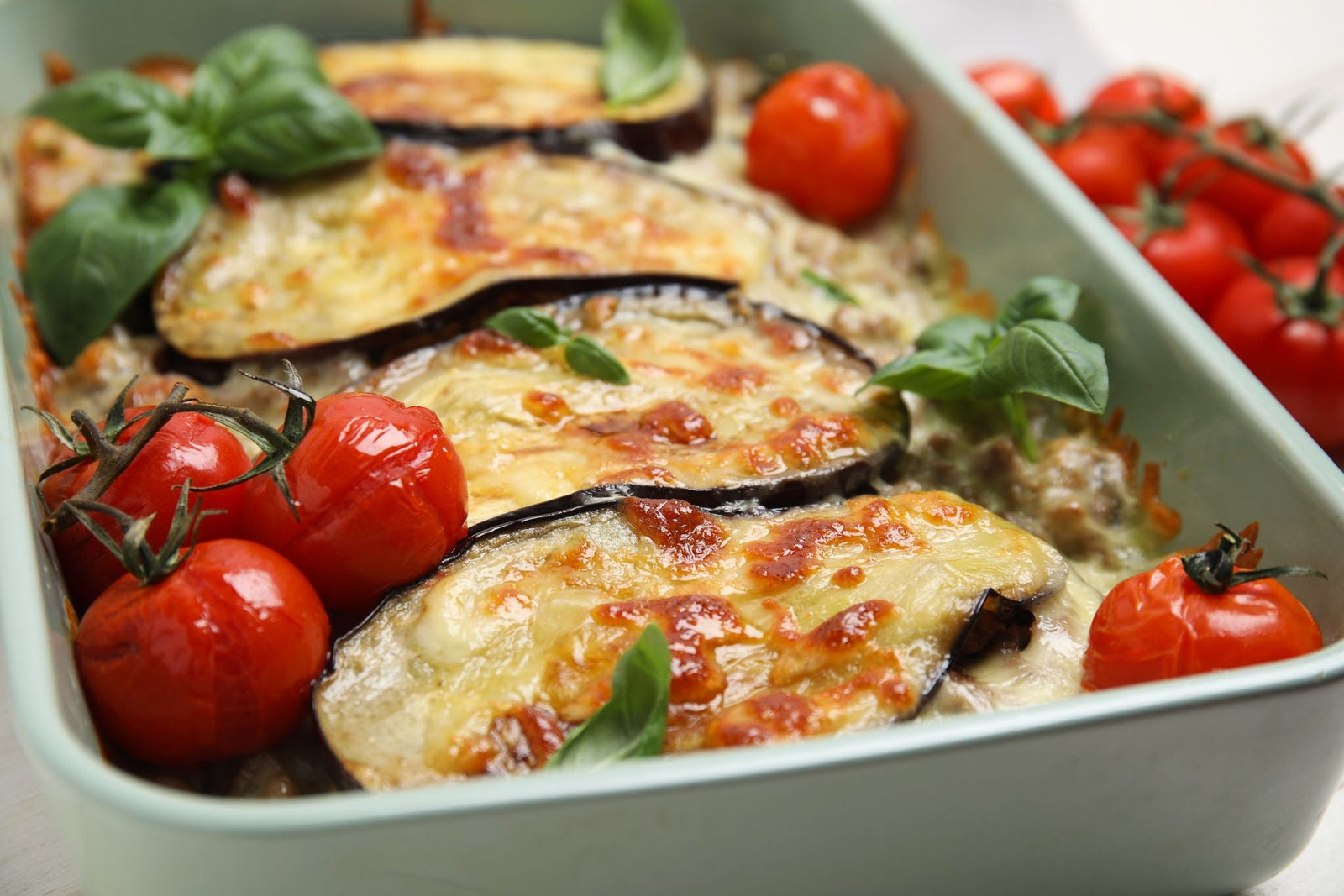 Lasagnes olives et aubergine