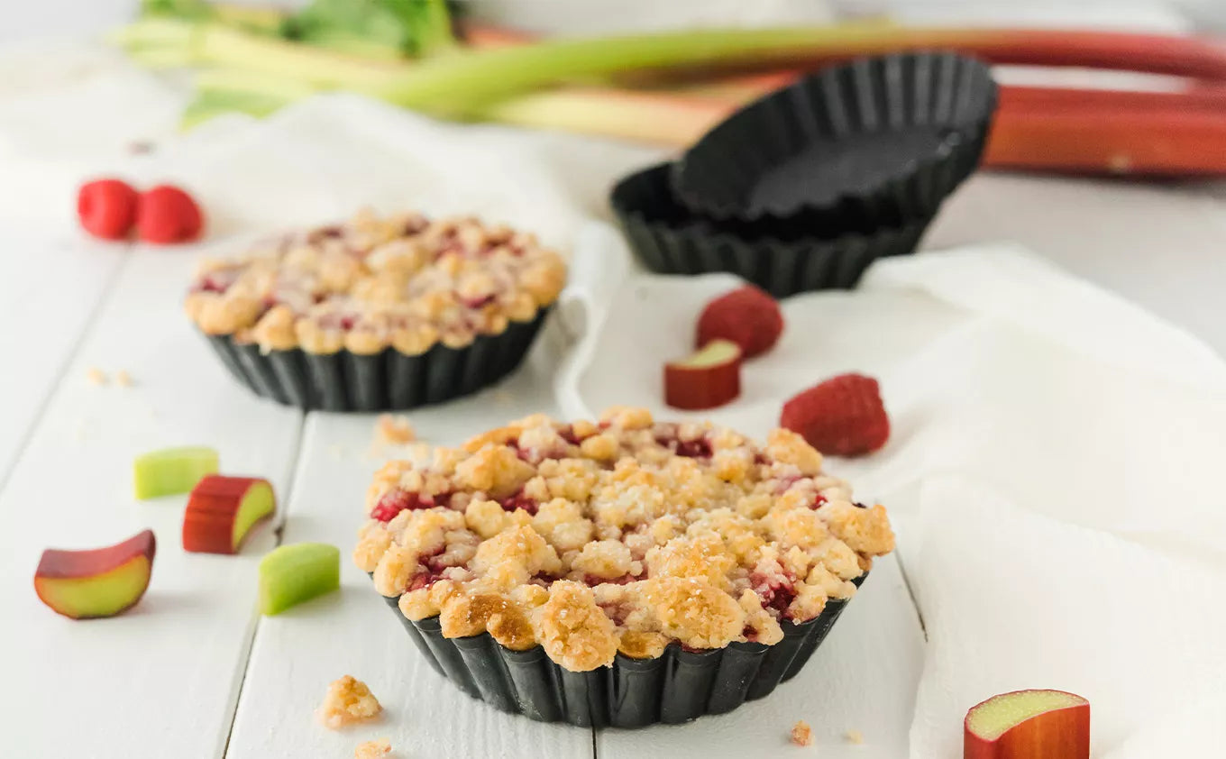 La recette des tartelettes à la Rhubarbe