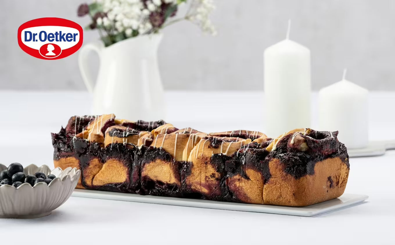 Brioche aux myrtilles