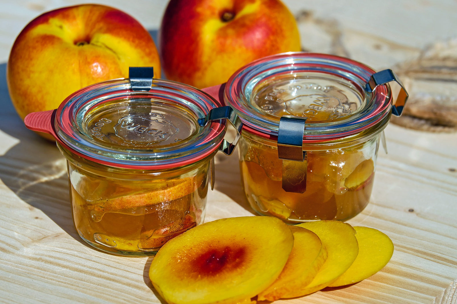 La recette de la confiture de nectarines