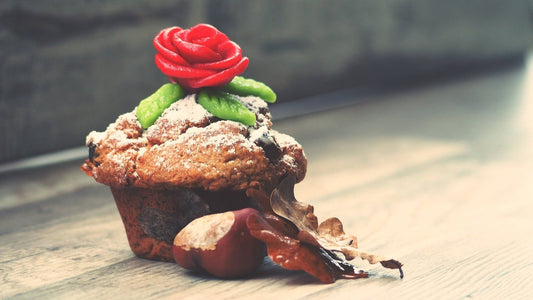 Moule à muffins antiadhésif en silicone MASTER Chef, rouge, 12 muffins