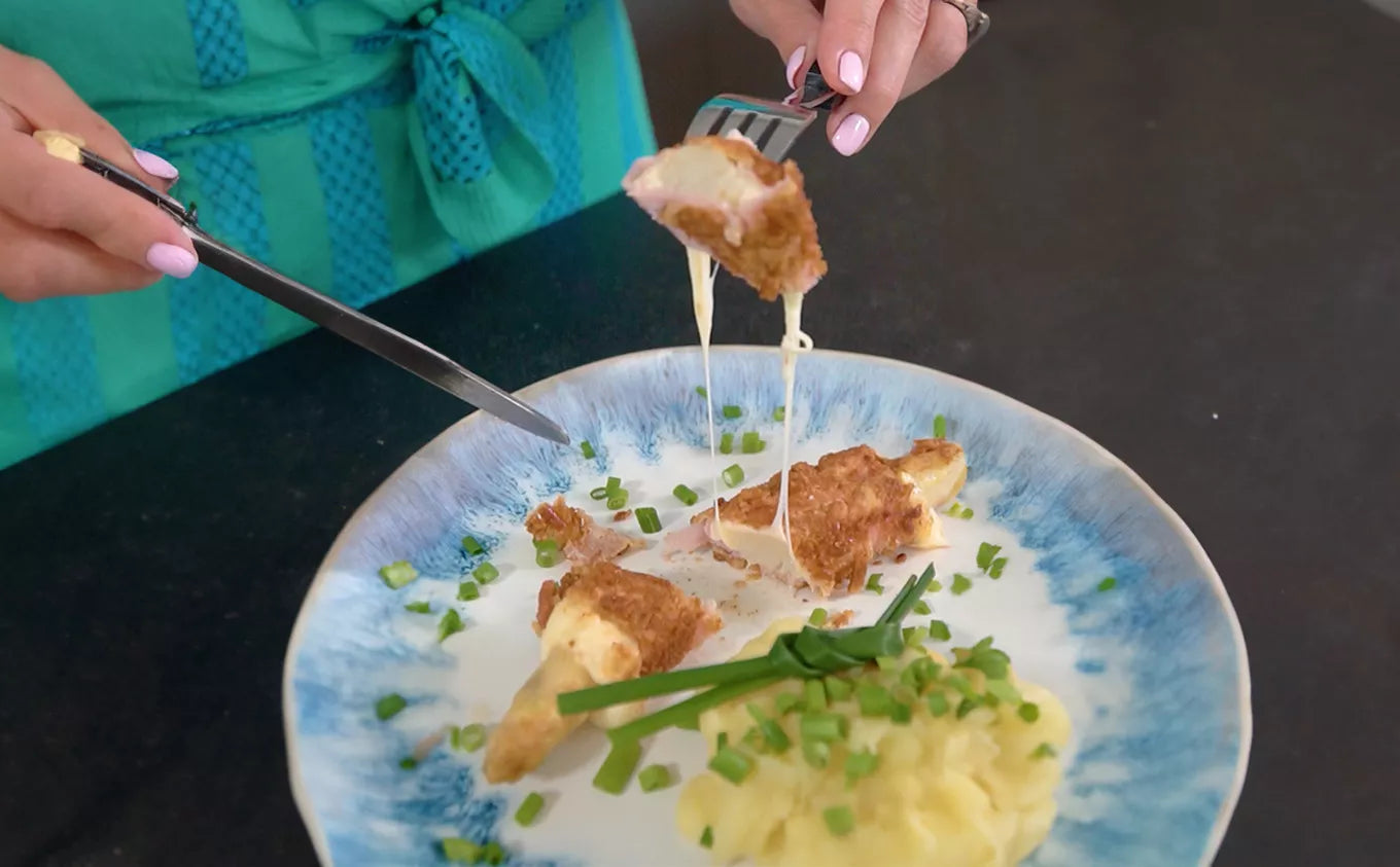 La recette du cordon Bleu aux Asperges