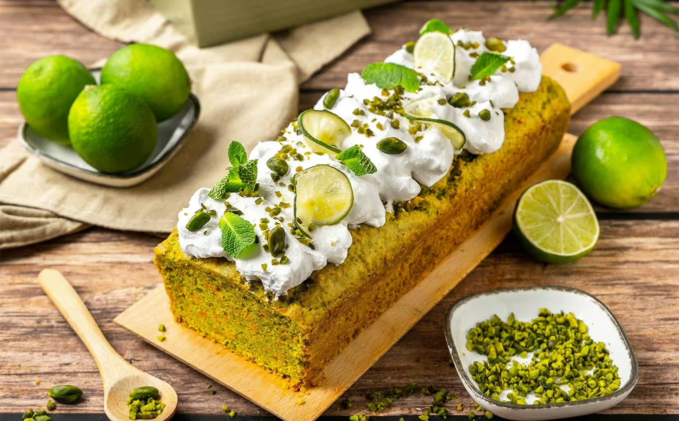 Carrot Cake Vegan avec Épinards