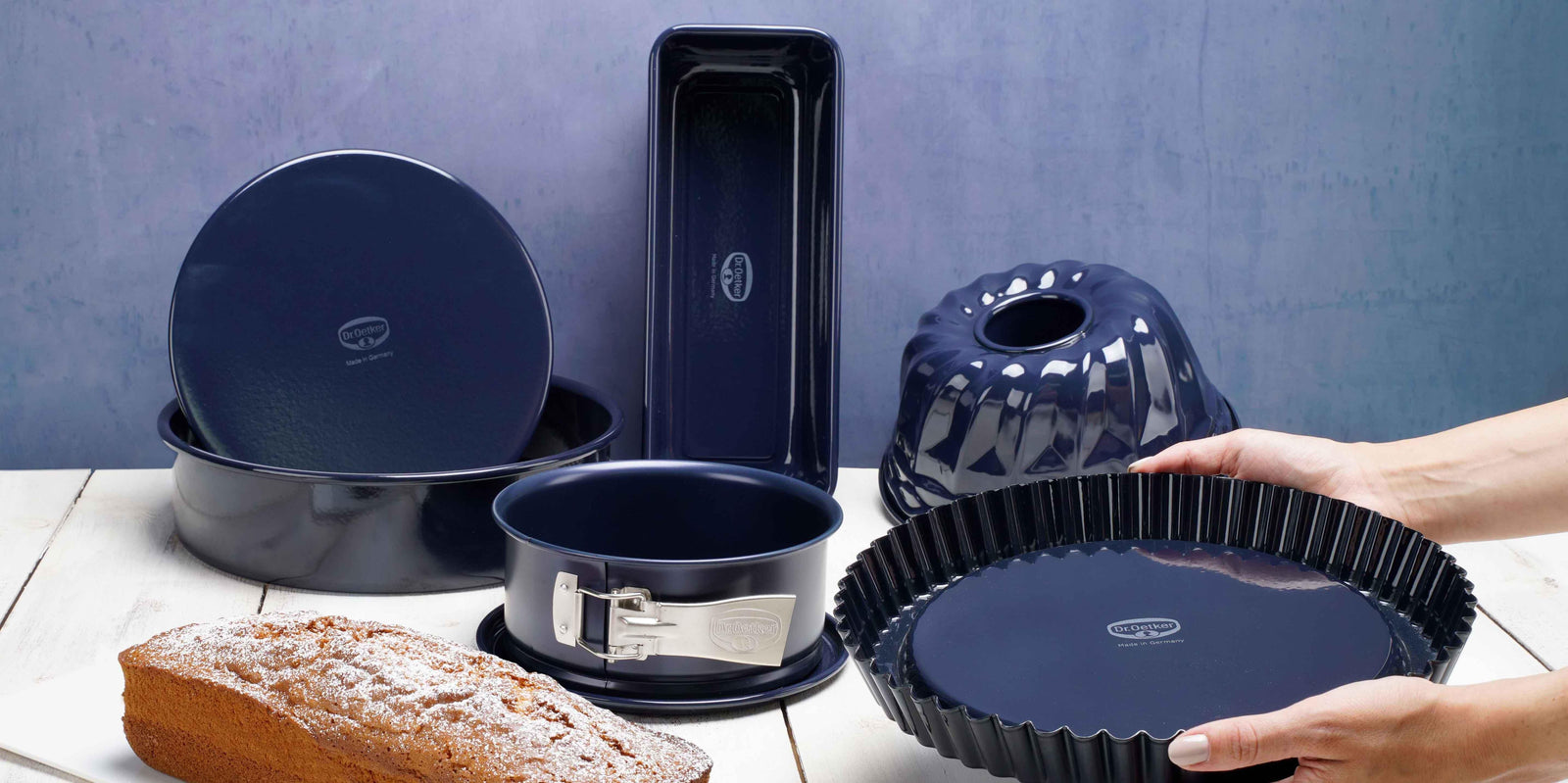 Les moules à gâteaux émaillés