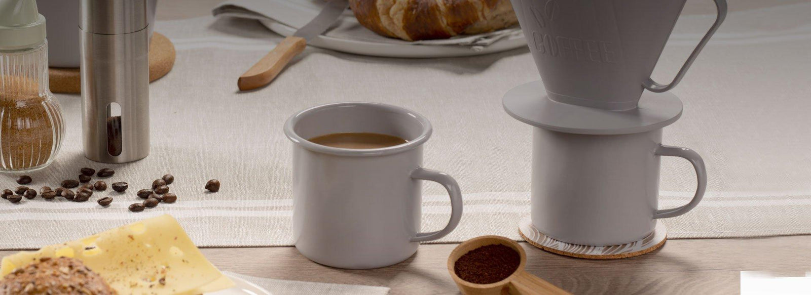 Le mug isotherme qui permet de préparer son café