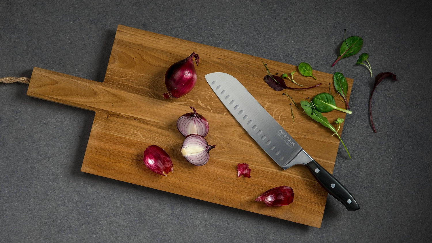 Les couteaux Santoku