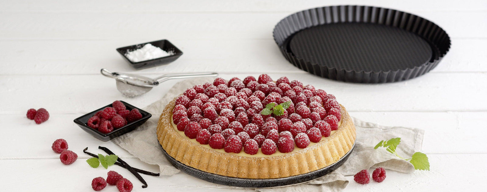 Les moules à tartes et tartelettes