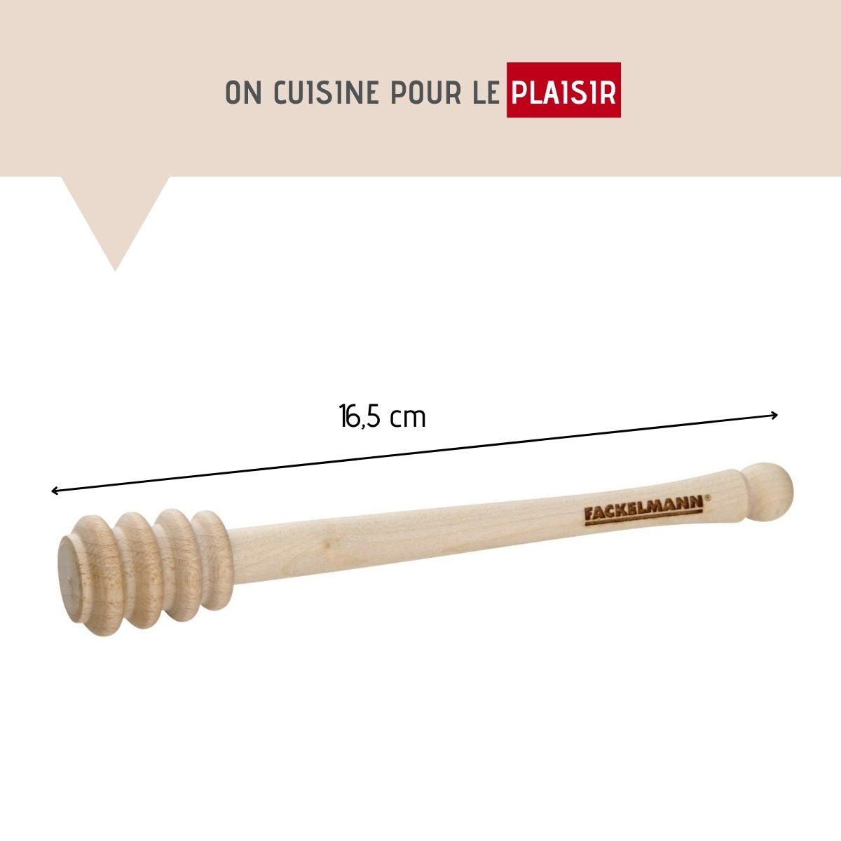 Cuillère à miel en bois Fackelmann Petit Déjeuner