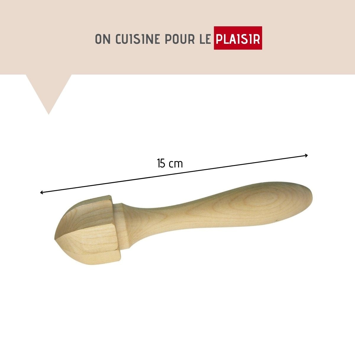 Pilon presse-agrume 15 cm Fackelmann Boissellerie