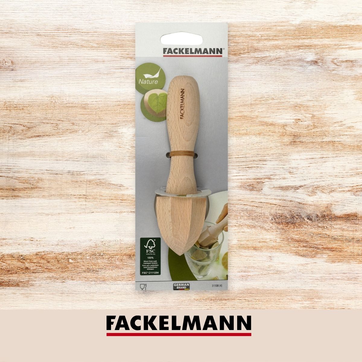 Pilon presse-agrume 15 cm Fackelmann Boissellerie