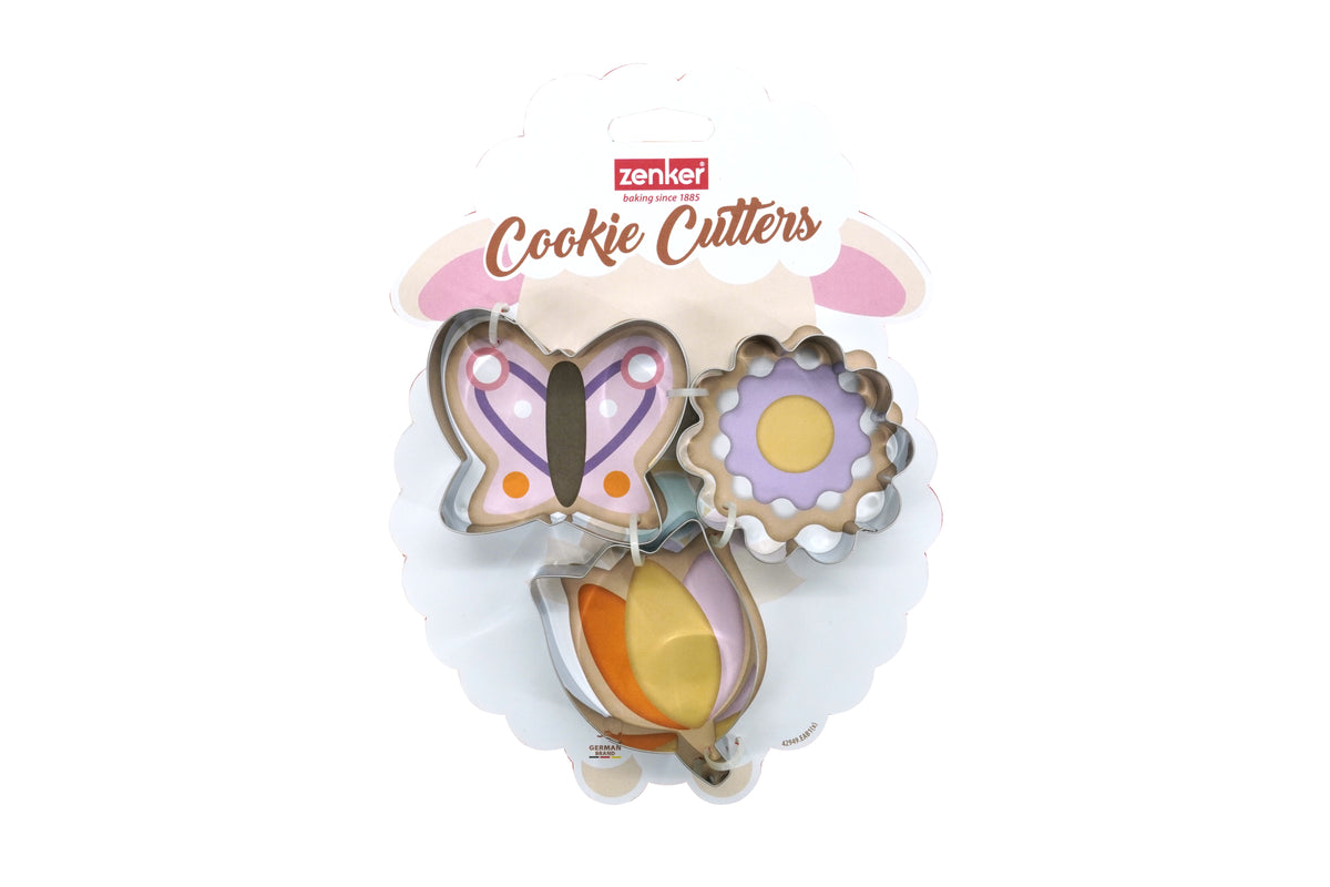 Lot de 3 Emporte-pièces  Pâques Inox Zenker Pâques