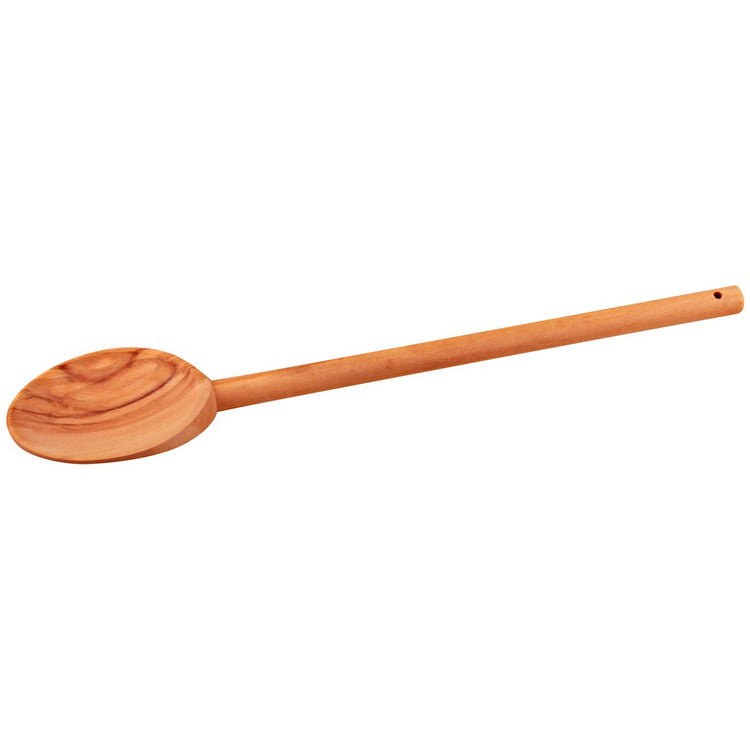 Ensemble de couverts à salade, cuillères et spatule Fackelmann Édition Bois d'olivier