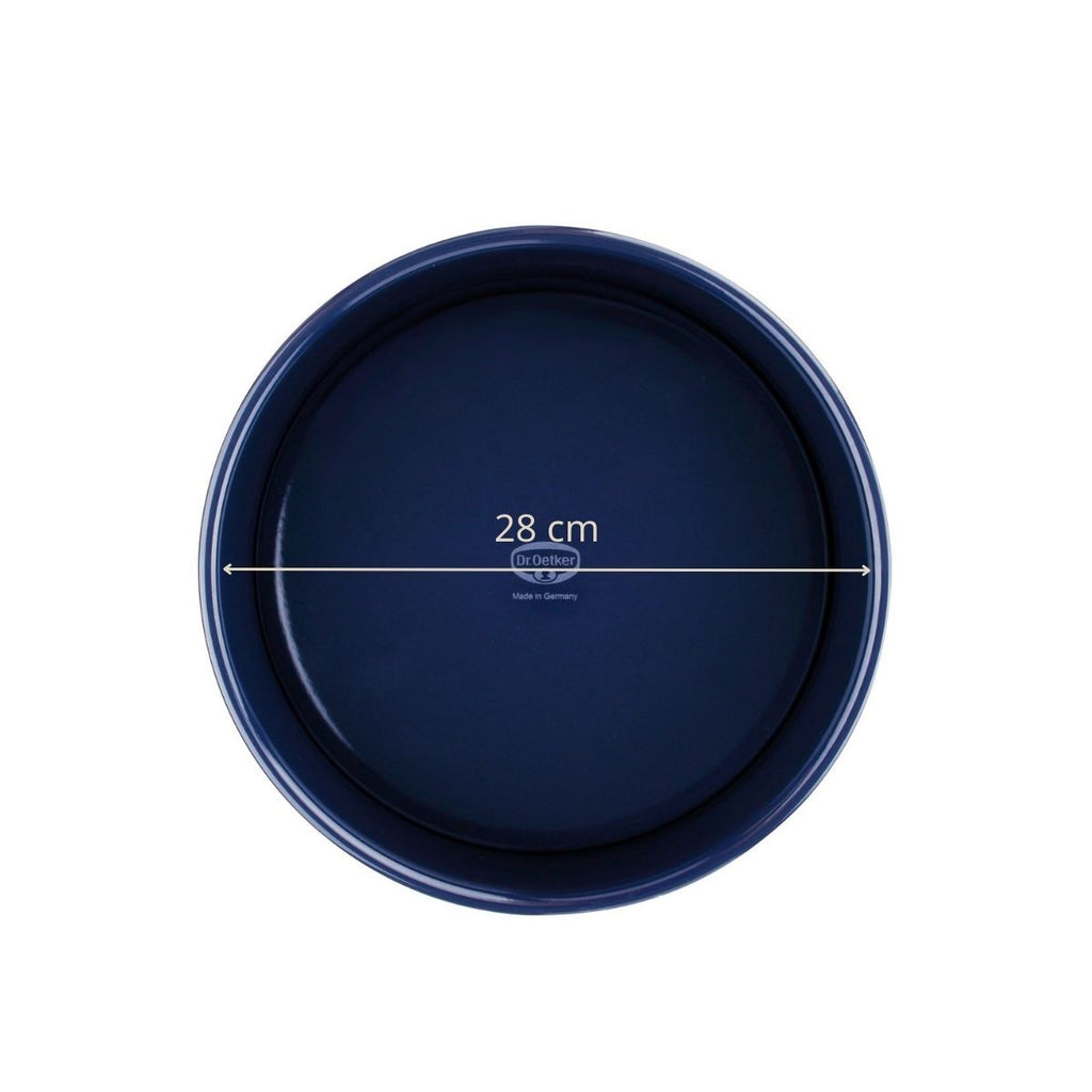 Lot de 2 moules à gâteaux 28/28 cm en acier Dr Oetker Back-Liebe