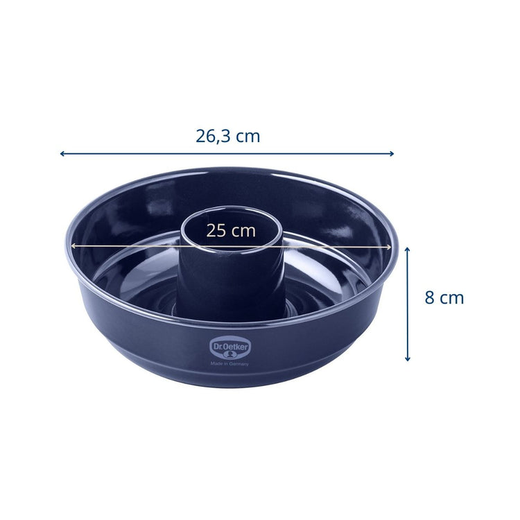 Ensemble de 2 Moules à savarin 26 cm Dr. Oetker Back Liebe