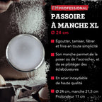 Ensemble de 2 Passoires inox XL 24 cm FM Professional