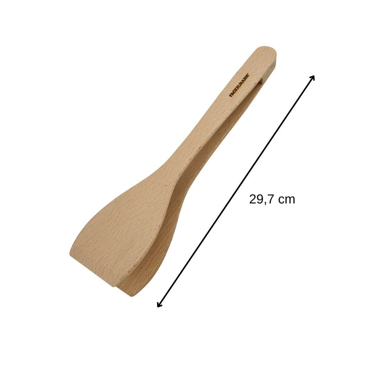 Set de 2 ustensiles de cuisine pince de cuisine Fackelmann Nature