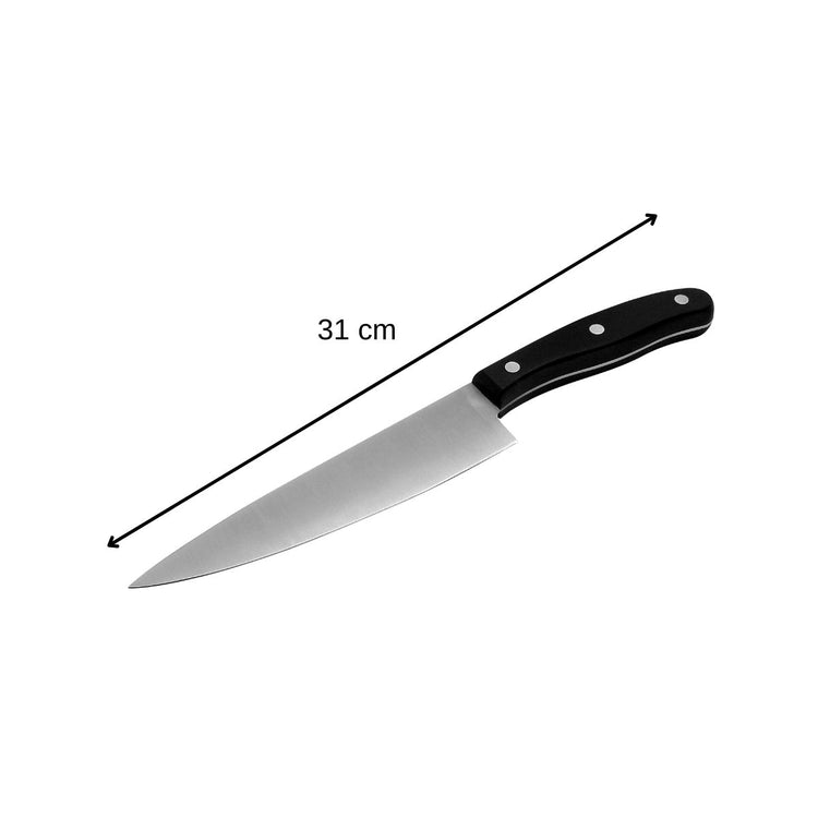 Set de 2 couteaux de cuisine 31 cm en inox Nirosta Fit