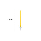 Lot de 2 bougies anniversaire Fackelmann Rio party