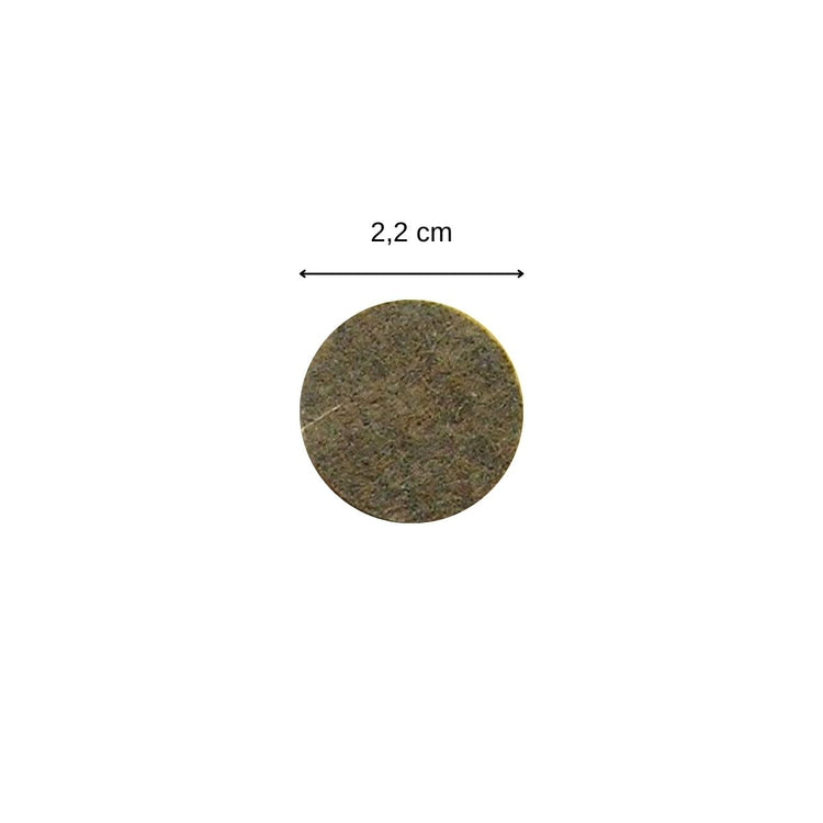 Patins en feutre adhésifs pour meubles Lot de 2, diamètre 22 mm Fackelmann Tecno