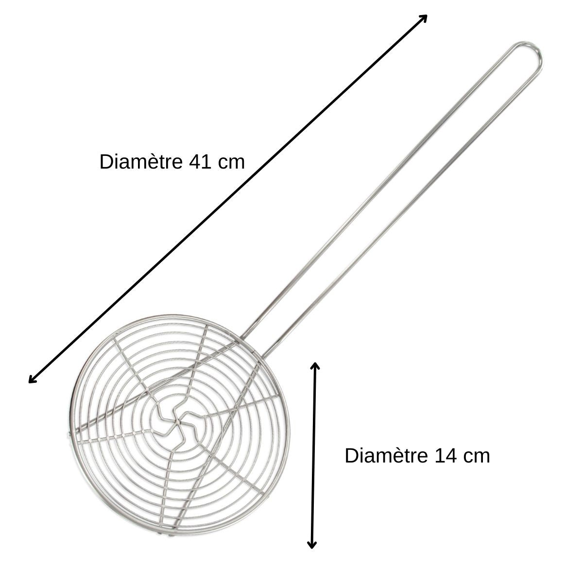 Araignée étamée diamètre 14 cm Fackelmann