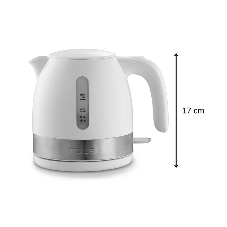 Bouilloire électrique inox sans fil 1 litre Rotel