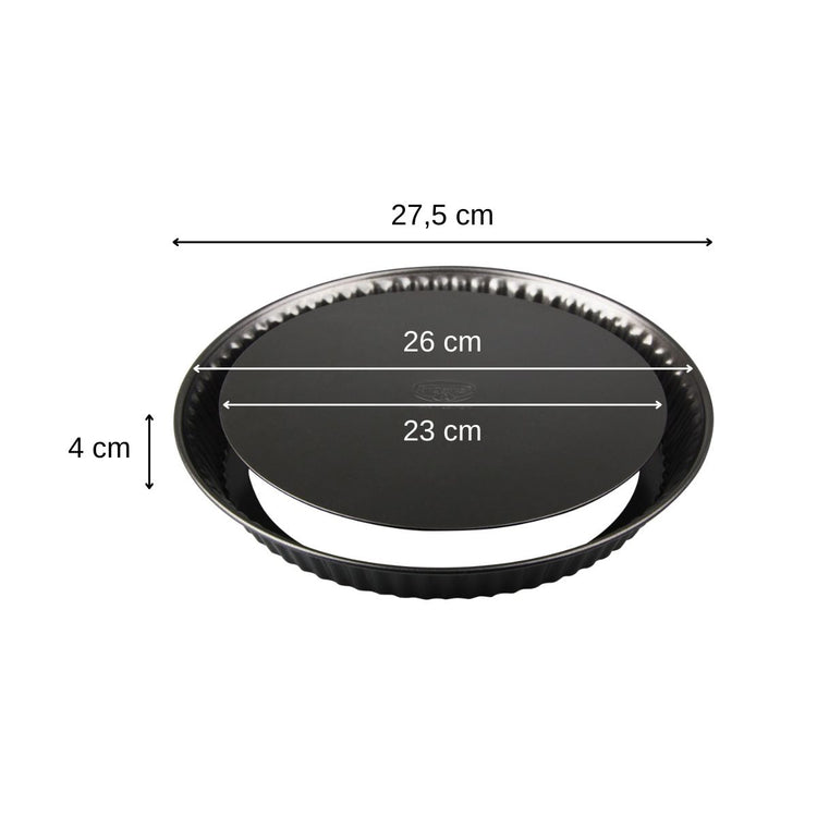 Moule à tartes 26 cm avec fond amovible Dr. Oetker Tradition