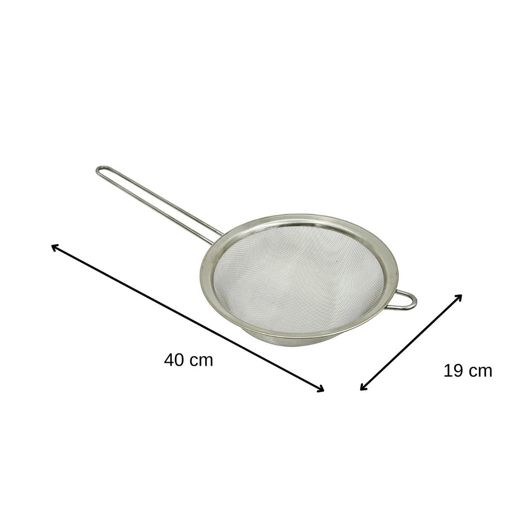 Duo Passoire tamis 19 cm et Chinois conique 30 cm Fackelmann Basic