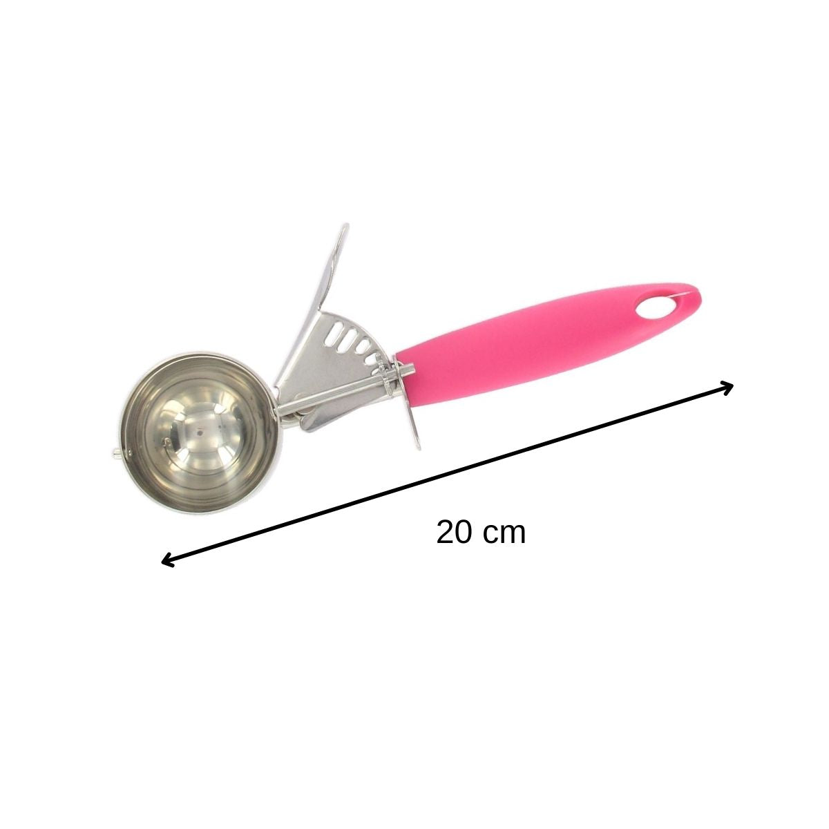 Cuillère à glace manche coloré Fackelmann