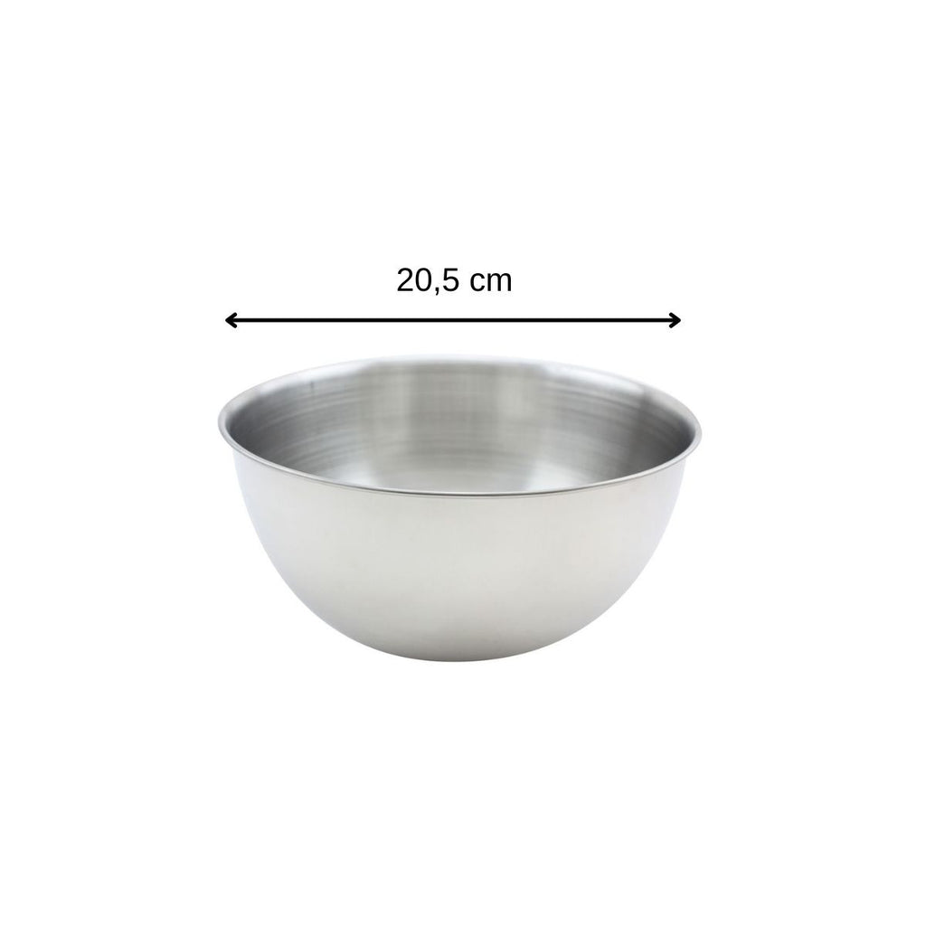 Bol à mixer en inox de 20,5 cm de diamètre Fackelmann Basic