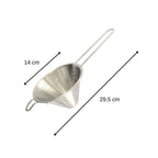 Duo Passoire tamis 19 cm et Chinois conique 30 cm Fackelmann Basic
