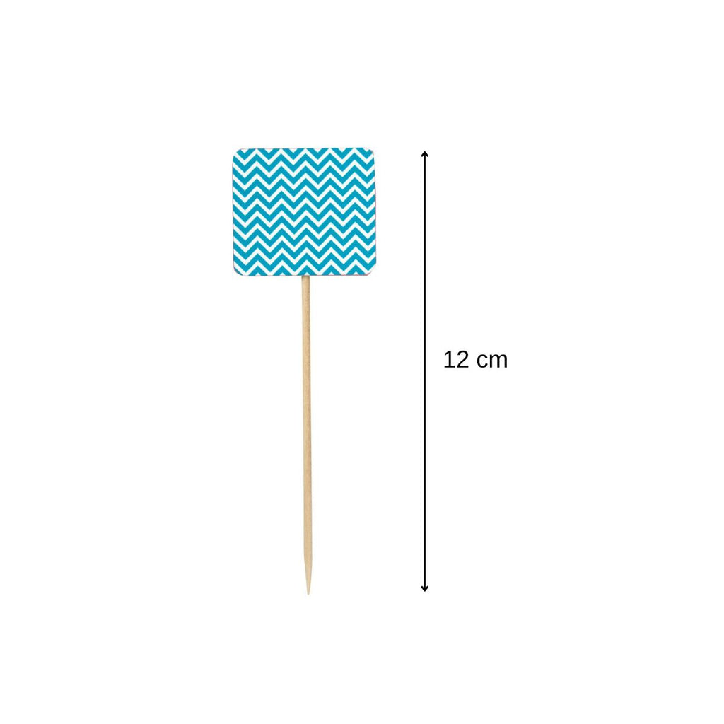 Lot de 50 cure-dents avec drapeau pour apéritif Fackelmann Eco Friendly