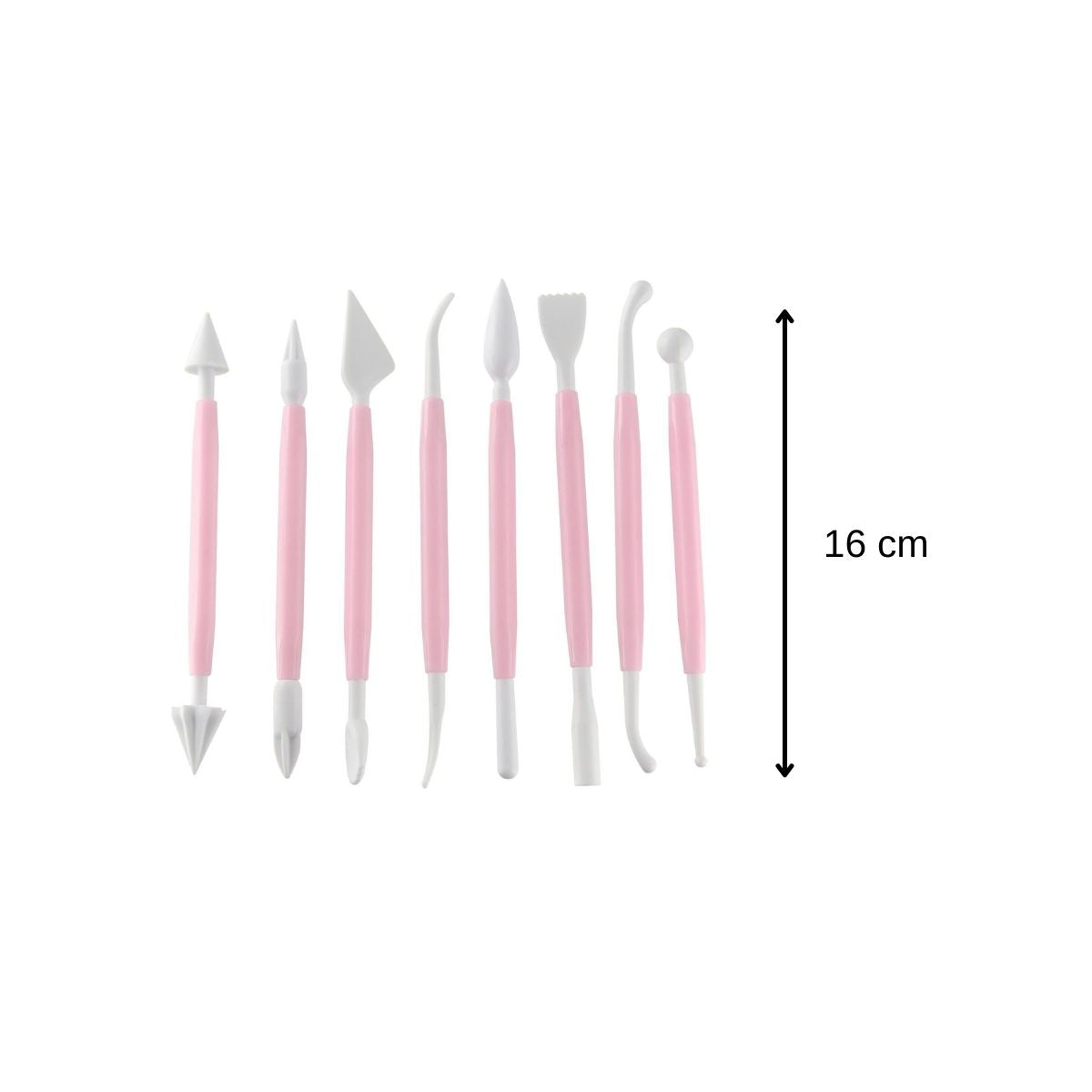 Set de 8 outils pour modeler la pâte à sucre Zenker Candy