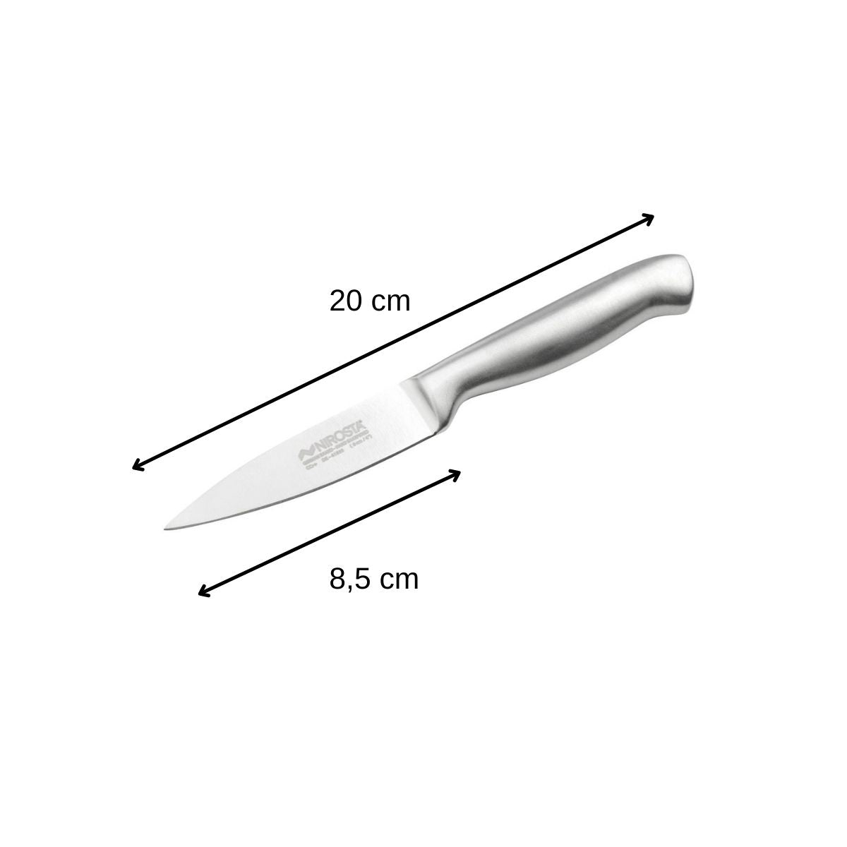 Couteau d'office en inox 20 cm en tout Nirosta Star