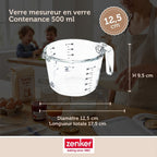 Verre mesureur en borosilicate 500 ml Zenker