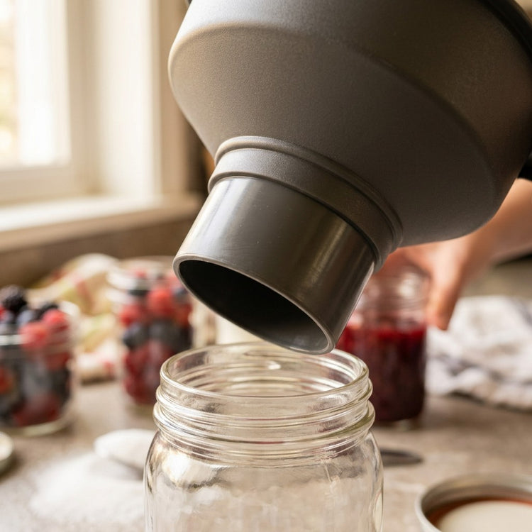 Entonnoir en plastique Fackelmann spécial confiture