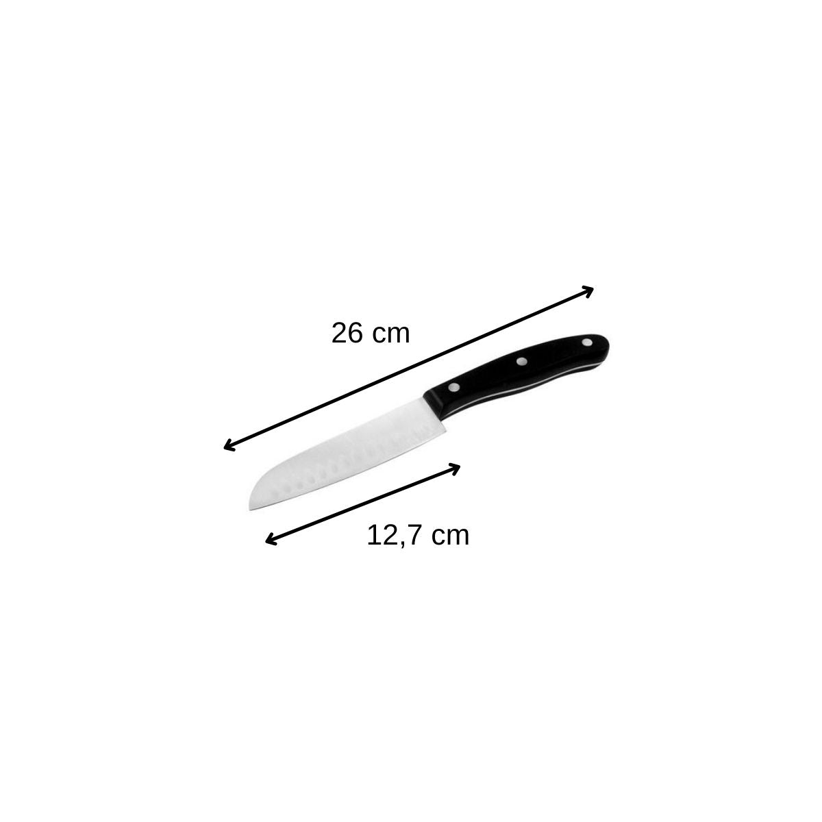 Couteau Santoku 26 cm Nirosta Fit