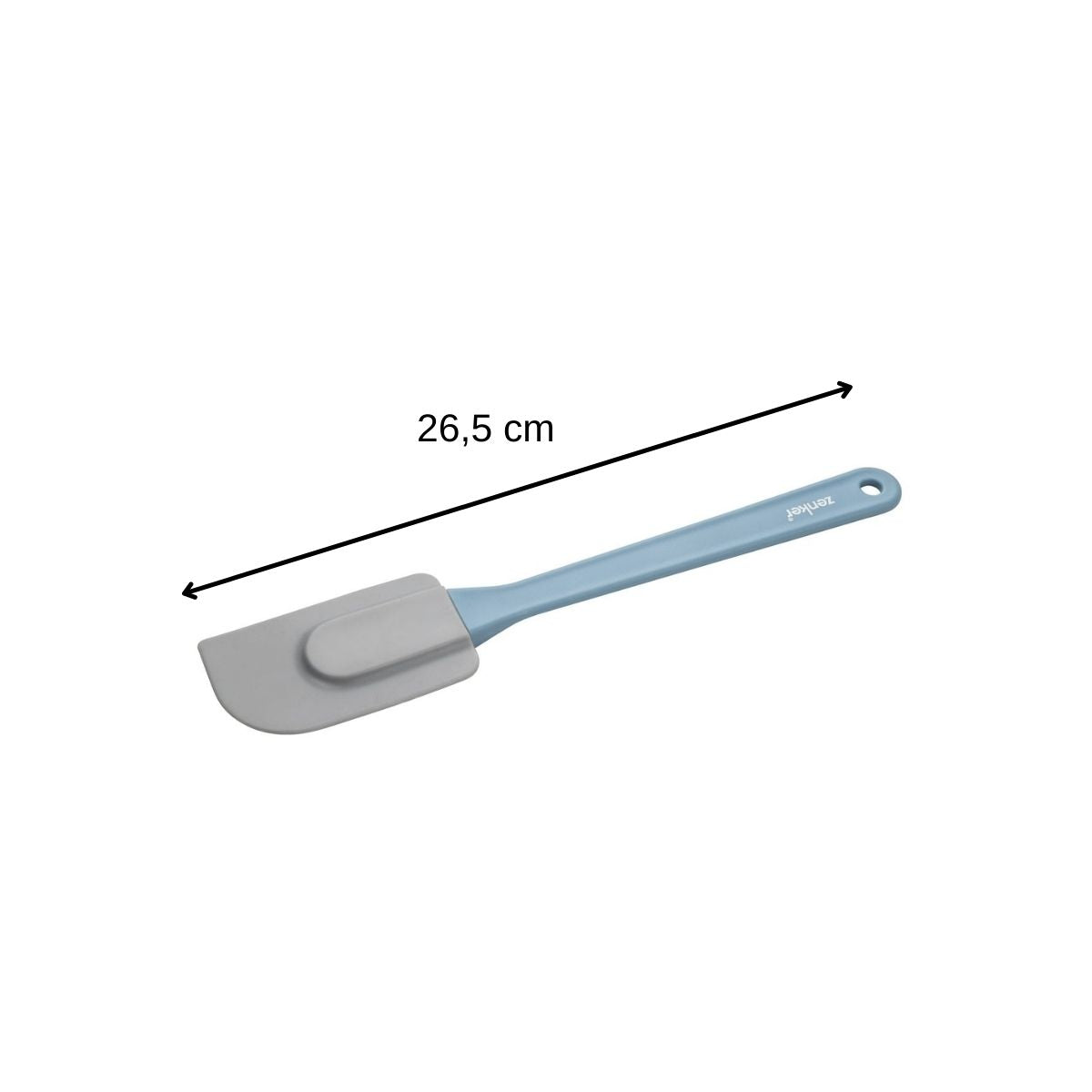 Spatule silicone grise et bleue 26,5 cm Zenker Sweet Sensation