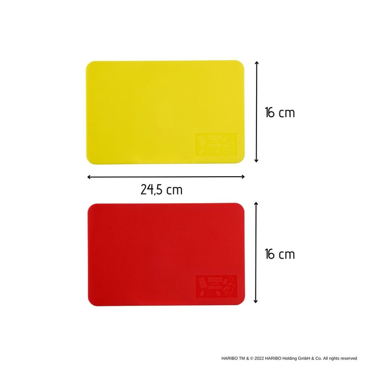 Lot de 2 planches à découper en plastique 24,5 x 16 cm Zenker Haribo