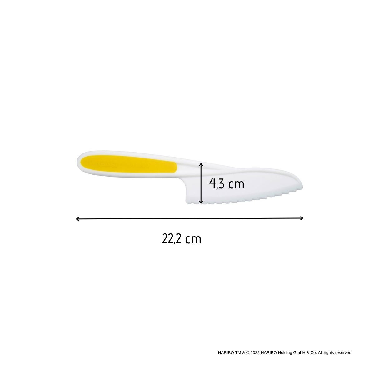 Couteau de cuisine pour enfant en plastique 22,2 cm Zenker Haribo