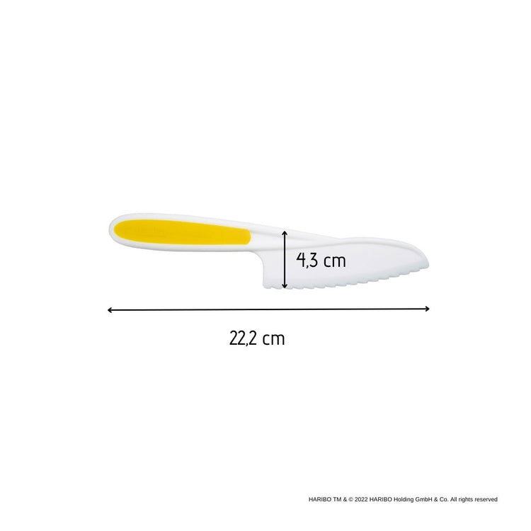 Couteau de cuisine pour enfant en plastique 22,2 cm Zenker Haribo