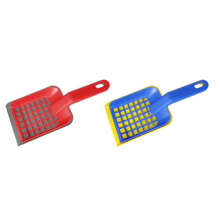 Lot de 2 pelles à litière pour chat Fackelmann - Coloris aléatoire