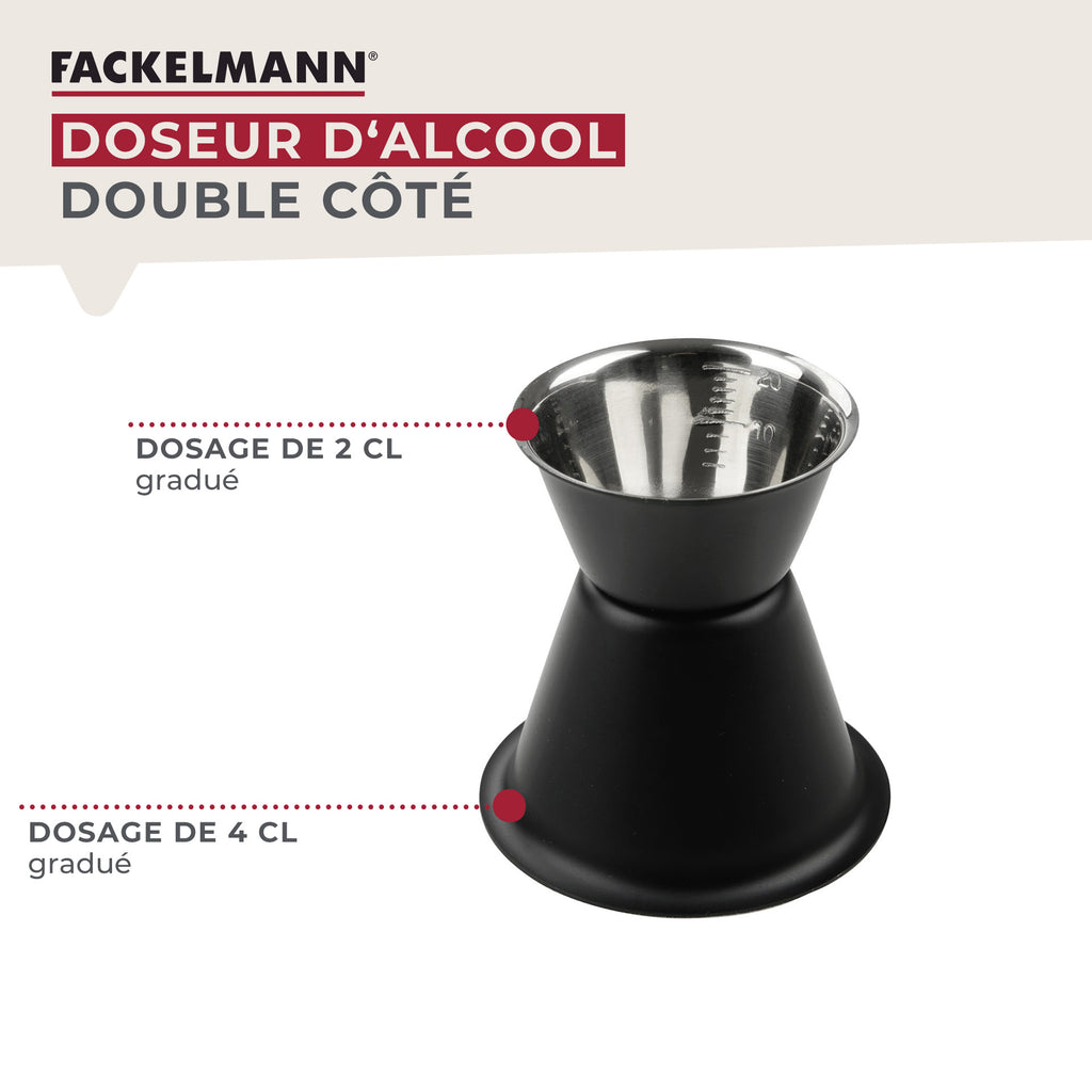 Doseur à cocktail 2 et 4 cl Fackelmann Spectre